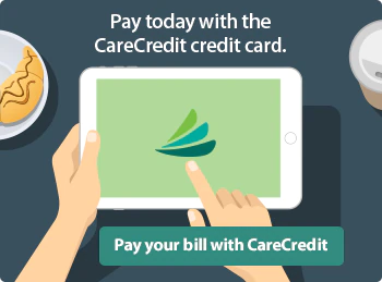 Pay today with the CareCredit credit card.