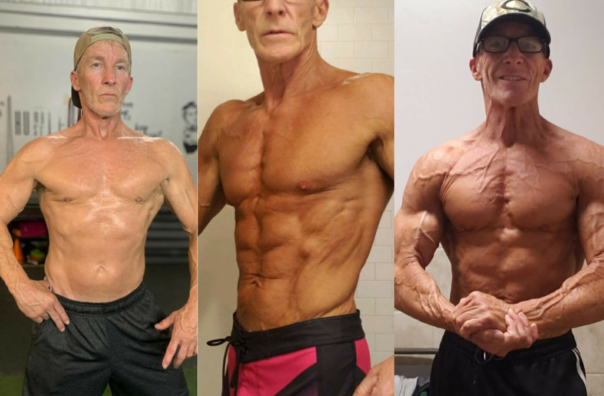 Robert sharing progress from his health journey