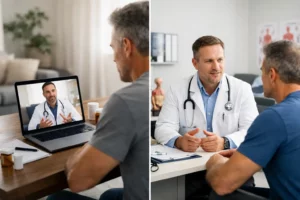 Telehealth TRT vs Clinic: Which Fits You?