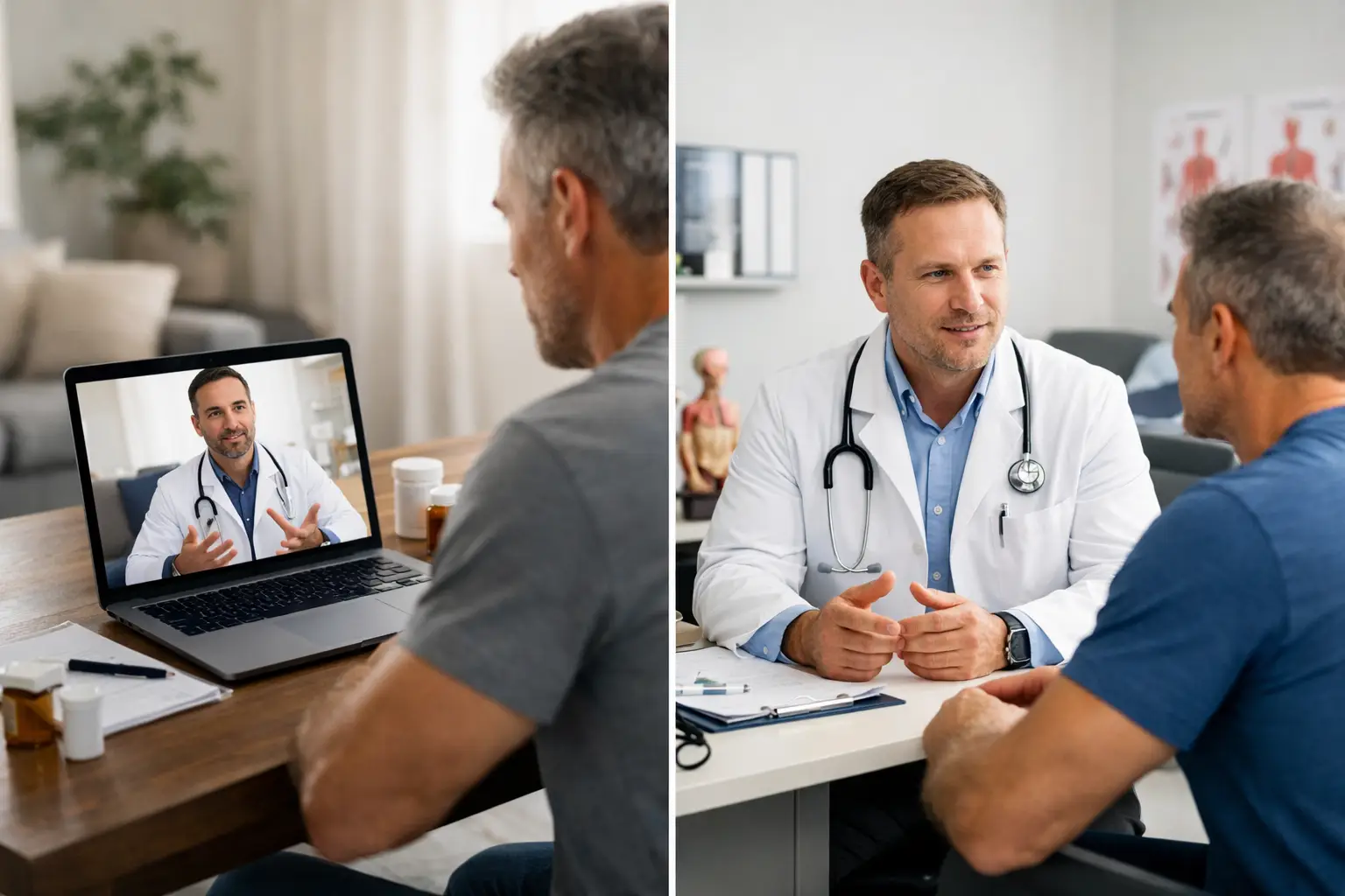 Telehealth TRT vs Clinic: Which Fits You?