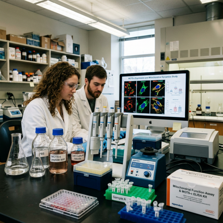 Mitochondria and MOTS-C research laboratory