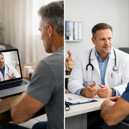 Telehealth TRT vs Clinic: Which Fits You?